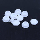 Blanking End Caps 10mm Dia Plastic Round Tubing Tube Inserts 10 Pcs C3U3