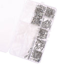 270x Car Spade Connector Wire Crimp Terminal Block With Insulating Sleeve Kit.ES