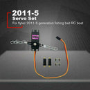 Servo Set For Flytec 2011-5 1.5kg Loading Remote Control Bait Boat Fishing P8V9