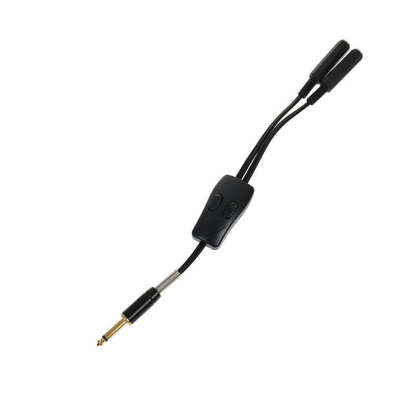 1X tatoo dual connection tattoo power clip cord for tattoo power machine supA3C