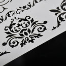 Crown Flower Vine Layering Stencil Scrapbooking Embossing DIY Paper Card Craft
