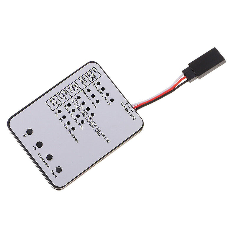 Brushless ESC Programming Card LED For RC Accessory Remote Control Car Parts