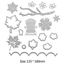 Metal Cutting Dies for DIY Scrapbooking Album Paper Cards Embossing Stencil A
