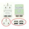 UK MAINS WALL 3 PIN PLUG ADAPTOR CHARGER 4-USB PORTS FOR PHONES TABLES 5V 3.5A