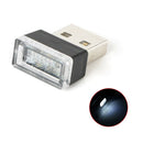 Portable 1Pcs Car Mini USB LED Lamp Light Nightlight Atmosphere Decorate Random