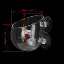 2X Glass Aquatic Plant Cup Pot 4X Suction Cups Fish Tank Aquarium Aquascape R4E9
