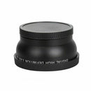 58MM Wide Angle 0.45x Converter Lens with Macro Close-Up Attachment for  ED V6B7