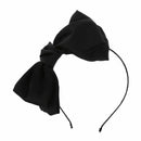 1X Sweet Cute Korea Style Big Bowknot Hair Band Bow Headband(black)