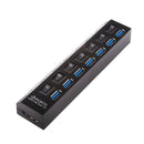 USB In Out MIDI Interface Cable Converter High Speed 7 Port USB Multi HUB