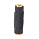 mini 3.5mm female to female F/F jack stereo audio adapter converter connector JR