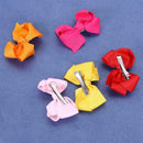20 pcs Grosgrain Hair Ribbon Bows Alligator Hair Clips Bows Hairpins