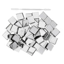 100 Makeup Pans Empty Eyeshdow Blush Powder Comestics DIY Palette Square Set