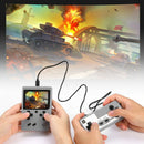 Pocket Handheld Game Console Gamepad 500 Video Games Player Gift (Grey) A