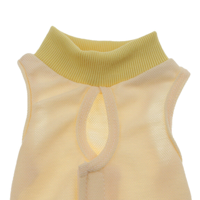 Professional Anti Lick Suitical Recovery Suit for Dog, Cat, Pet, Yellow S