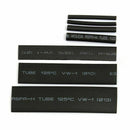 127Pcs Black Glue Weatherproof Heat Shrink Sleeving Tubing Tube Assortment