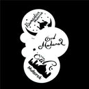 3pcs/set Mosque Eid Mubarak Ramadan Design Coffee Stencils Cake Template ME