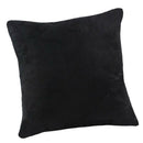 2Pcs Cushion Case Pillow Cover for Sofa Bedroom Car Living Room, 24x24 '', Black