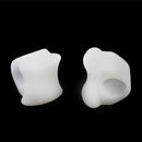 2pc Gel Silicone Toe Separator Spreaders Spacer Reduce Foot Bunion Pain Relieve