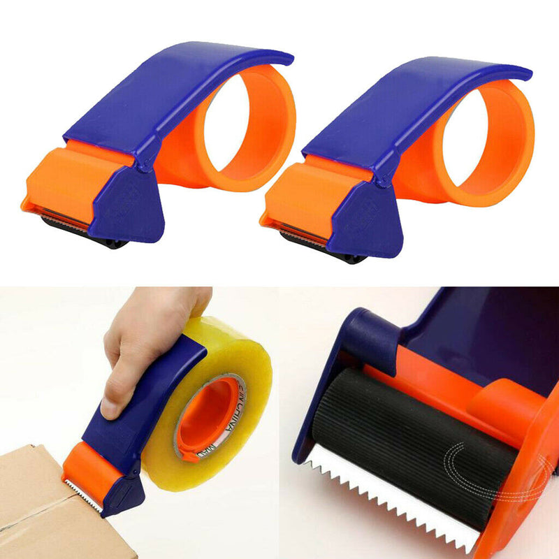 2x Roll Tape Cutter Dispenser Parcel Hand Packing Machine Simple&Practical