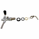 Adjustable Draft Beer Faucet With Flow Controller For Keg Tap Homebrew Disp