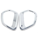 2Pcs Car Back Rear Fog Light Lamp Cover Trim For Mitsubishi Outlander 2017/2016