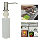 Stainless steel soap dispenser kitchen sink soap hand liquid pump bo J â„–[