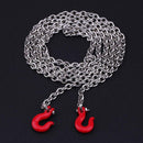 3pcs Metal Universal Tow Rope Chain RC Car Crawler Accessories for Traxxas