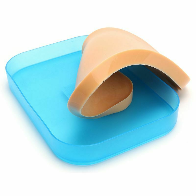 Medical Surgical Incision Silicone Suture Training Pad Practice Human Skin  G9K4