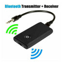 Bluetooth 5.0 Transmitter and Receiver 2in1 Wireless Adapter 3.5mm Audio Ho V7R6