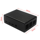 For GeeekPi Raspberry Pi 4 CNC Aluminum Case with Fan Heatsinks for Pi 4B Hn