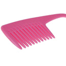 Hook Handle Anti Static Detangling Accessories Wide Tooth Hair Comb Styling 3C