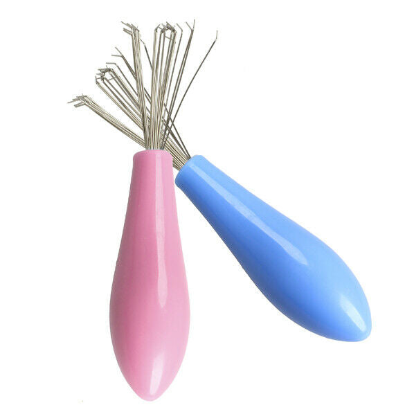 Comb Hair Brush Cleaner Cleaning Remover Embedded Tool Plastic Random Color