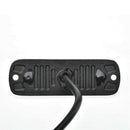 10Pcs Amber Yellow Car Truck 4 Led Emergency Flash Warning Strobe Light Kit