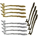 12Pcs Metal Bookmarks Book Mark With Hook Beading Jewelry Findings DIY Hanging