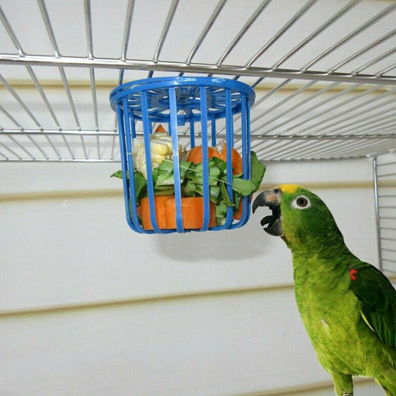 Vegetable Holder Home Parrot Feeder Cage Cute Bird Accessories Hanging Basket
