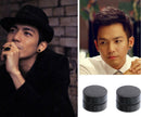 Cool punk Mens Women Non Piercing Clip On Round Magnetic Stud Earrings 1Pair