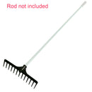 Glass Fiber Multifunction Easy Install Golf Rake Retrieve Ball Gardening Tools