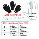 6 Pairs S M L Nylon PU Safety Coating Work Gloves Builders Palm Protect