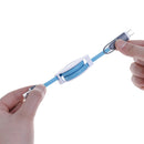 1m USB Data Charger Cable V8 Micro USB Type C Combo Male Retractable Cable 3c