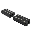 Pack of 2 Black 4 String Bass Humbucker Pickups Musical Instruments Parts DIY