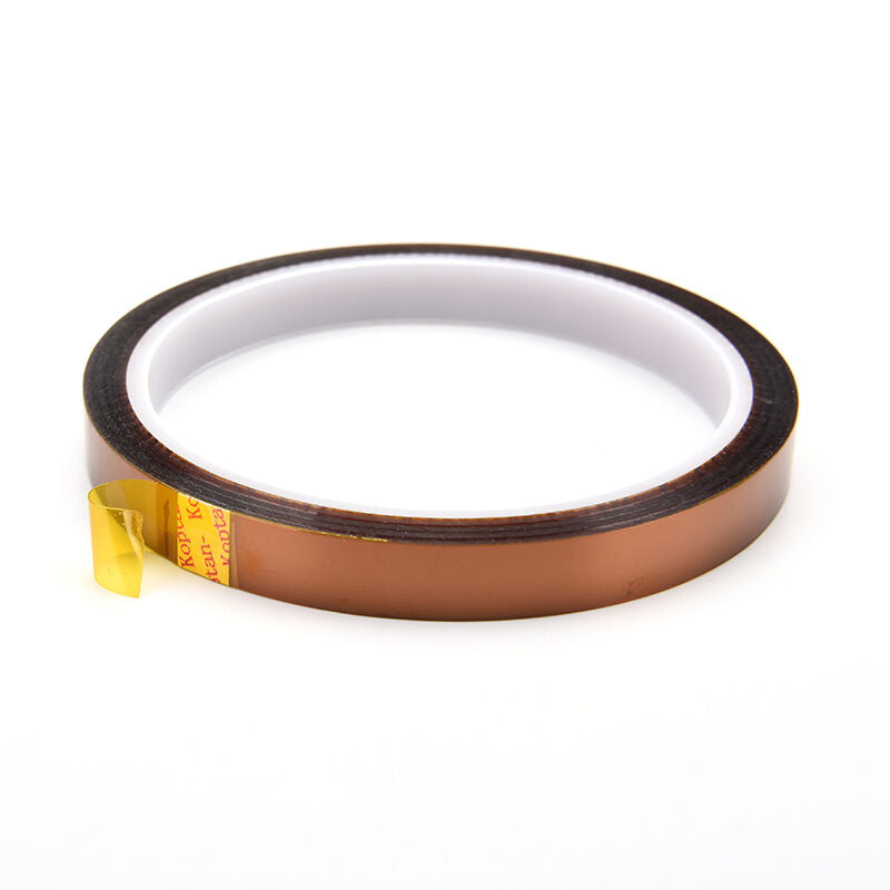 10mm X 33m 100ft Kapton Tape High Temperature Heat Resistant Polyimide S Hn
