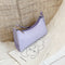 Alligator PU Women Handbag Tote Office Lady Shoulder Underarm Bags (Purple)