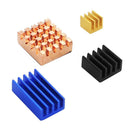 4pcs/Set Aluminum Copper Heatsinks Cooling Cooler Radiator for Raspberry Pi 4B