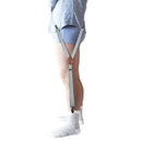 1Pair Y Shape Shirt Stays Garters Military Holder Non-slip Clamps Leg Suspend Gw
