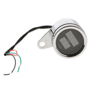 2Pieces Portable Universal Motorcycle 2-in-1 Tachometer Odometer With