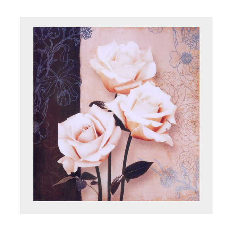 3 Canvas Oil Painting Wall Art Picture Hanging Poster Decor Flower Blooming