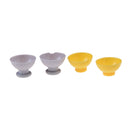 1 Set Replacement Joystick Cap 2Grey 2Yellow Nintendo GameCube NGC Control BX