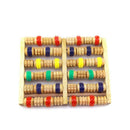 2Pcs Wooden Foot Massager Roller Reflexology for Stress Fitness Health Care