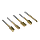 Hard Alloy Wood Milling Cutter, Tongue & Groove Router Bit Set, 3mm Shank