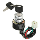 Ignition Starter Switch With Keys Assembly For Motorcycles
